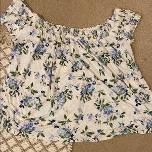 Hydrangea off the shoulder